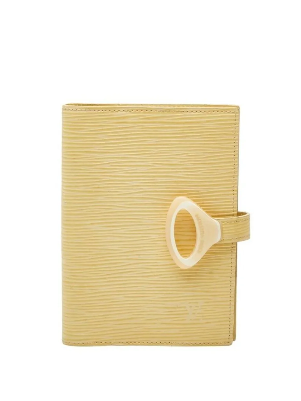 Louis Vuitton Epi Agenda PM R2009 a Vanille Yellow Leather